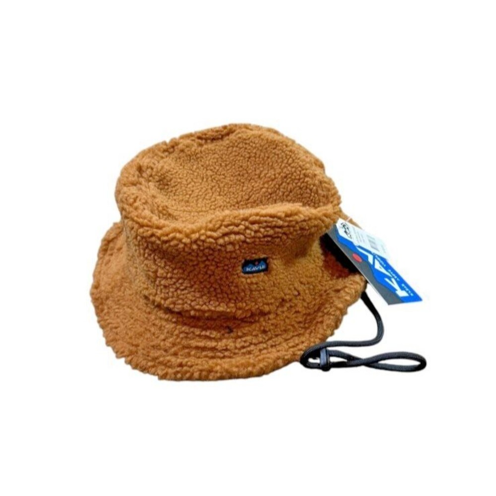Kavu Fur Ball Boonie Hat Bucket Fuzzy Outdoors Unisex MSRP $50 Sherpa Fleece